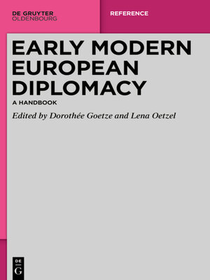 cover image of Early Modern European Diplomacy